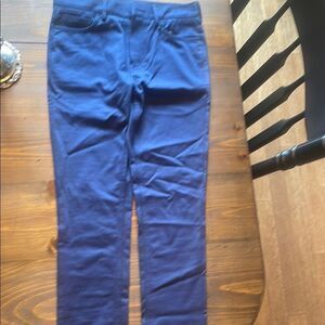 Class Club dress pants stretch boys size 12 slim leg navy